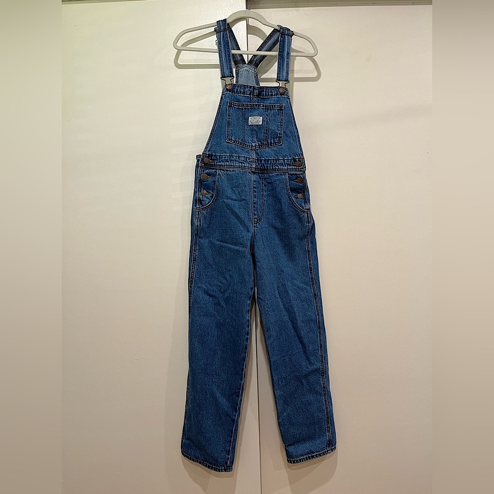 LEVI’s Vintage Denim Women’s Overalls XS Foolish Love